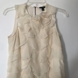 Ann Taylor Floral Petal Top